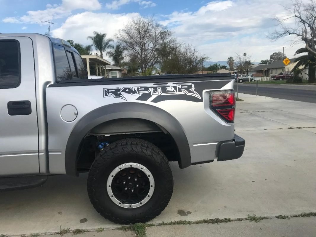 Ford Raptor Bed Vinyl Decal Fit 2007-2016 Models - River Decals